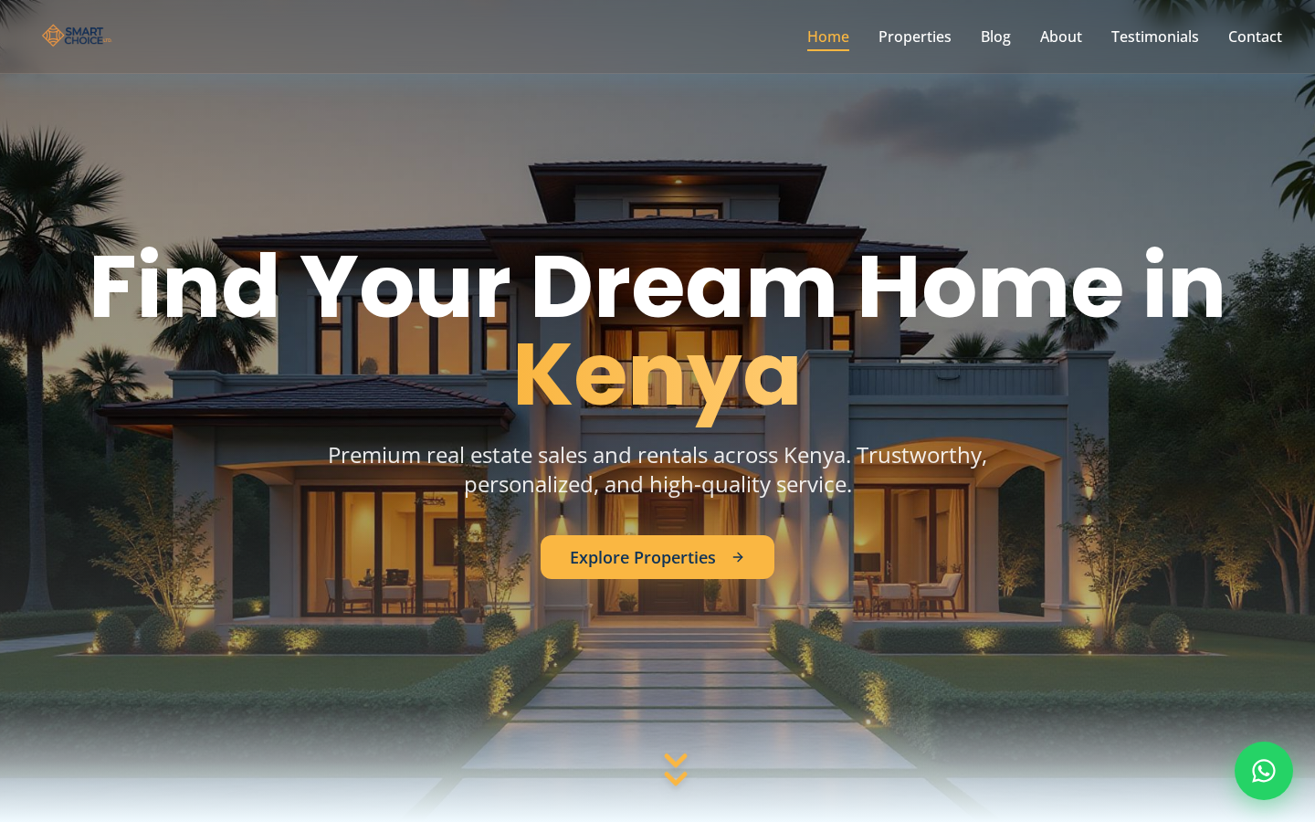 Smart Choice Property website